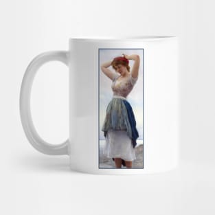 On the Beach by Eugen von Blaas Mug